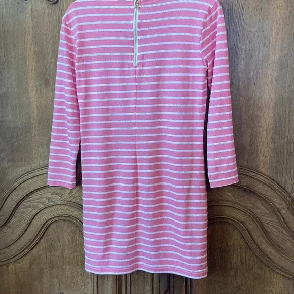 Sail to Sable pink and white striped dress - Picture 5 of 9